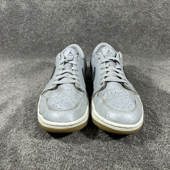 Nike Air Jordan 1 Low DD9315-006 Men’s Sz 12 Wolf Gray Spikeless Golf Shoes Used main image 12